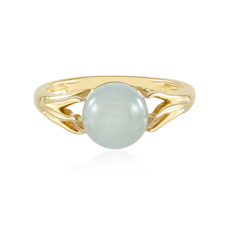 Brasilianischer Aquamarin-Silberring (de Melo Essence)