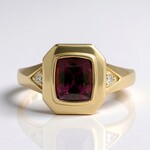 Anello in oro con Rodolite (CIRARI)