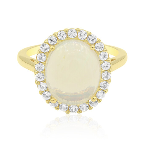 Anello in argento con Opale di Welo