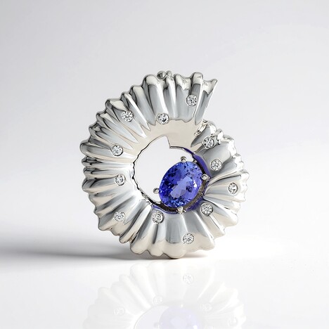 Ciondolo in argento con Tanzanite (de Melo Essence)