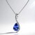 Collana in oro con Tanzanite AAA