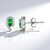 Orecchini in argento con Lemshuku Tsavorite