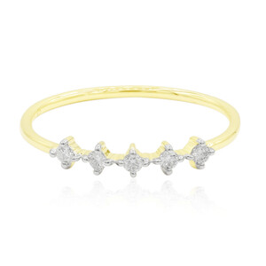 Gouden ring met Diamanten SI1 (G) (Annette)