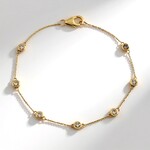 Bracelet en or et Diamant champagne I2 (de Melo Gold)