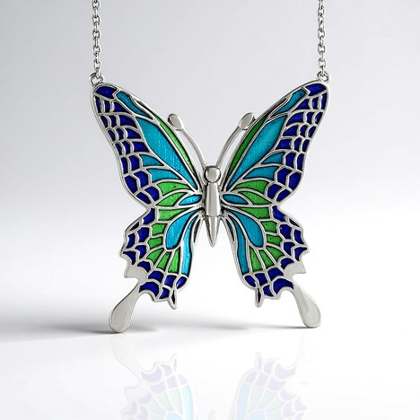 Collana in argento (Adela Silber)