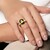 Anillo en oro con Esfena (CIRARI)