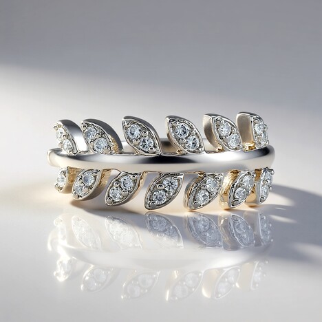 Anello in argento con Zircone