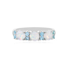 Welo Opal Silver Ring