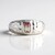 Anello in argento con Tormalina Anguria