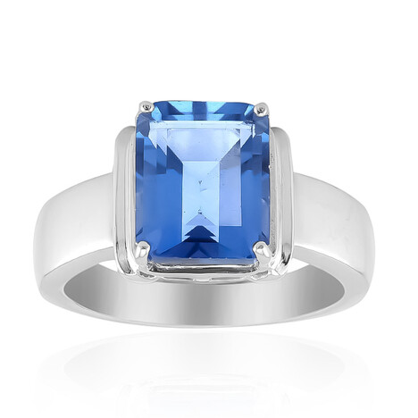 Farbwechsel-Fluorit-Silberring (Pallanova)