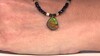 Collier en argent et Ammolite