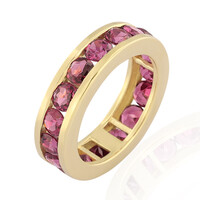 9K Magenta Garnet Gold Ring (de Melo)
