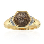 Anello in oro con Pietra del Sole Australiana