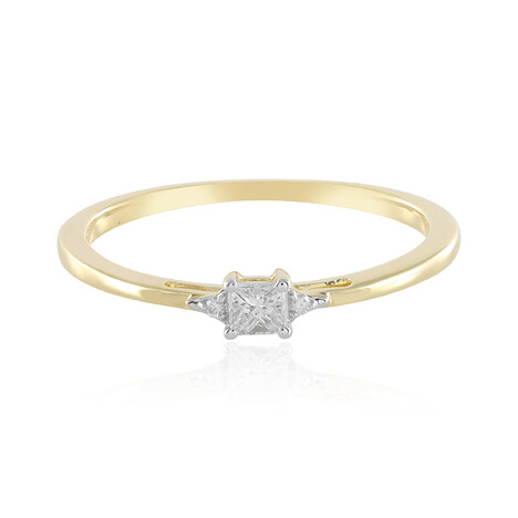 Gouden ring met een SI1 (H) Diamant