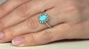 Bague en argent et Turquoise Sleeping Beauty (Faszination Türkis)
