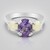 Anello in argento con Ametista