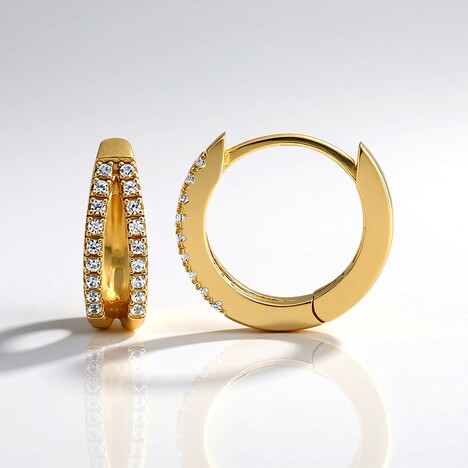 Orecchini in argento con Zircone