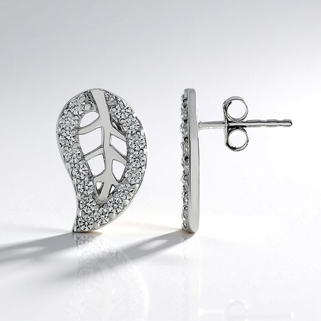 Orecchini in argento con Zircone