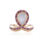 White Moonstone Silver Ring (KM by Juwelo)