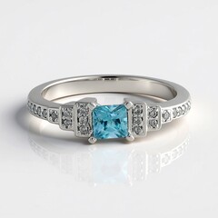 Anello in argento con Zircone Ratanakiri