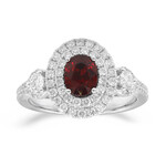 Anello in oro con Rubino Mozambico (CIRARI)