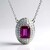 Collana in argento con Fluorite Rosa (Gems en Vogue)