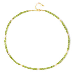Collar en plata con Peridoto