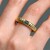 Gouden ring met I3 Champagne Diamanten (de Melo Gold)