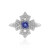 Bague en argent et Tanzanite