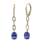 Orecchini in oro con Tanzanite AAA (CIRARI)