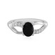 Anello in argento con Onice Nero