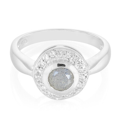 Anello in argento con Spectrolite
