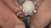 Zilveren ring met een Welo-opaal (Adela Silber)