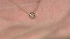 Zilveren halsketting met een I2 Bruine Diamant