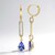 Orecchini in oro con Tanzanite AAA (CIRARI)