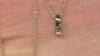 Collar en plata con Diamante chocolate I2