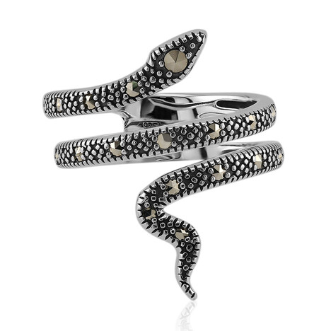 Bague en argent et Marcassite