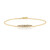 Zilveren armband met een I2 Champagne Diamant (de Melo)
