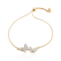 I3 (I) Diamant-Silberarmband