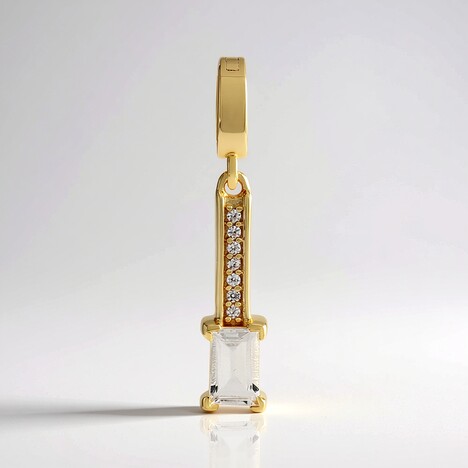 Ciondolo in argento con Petalite