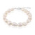 Brazalete en plata con Perla blanca Freshwater (TPC)