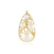 Ciondolo in argento con Perla d'Acqua Dolce Bianca (Ornaments by de Melo)
