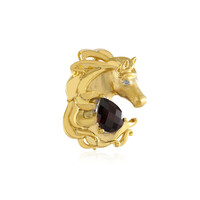 Broche en argent et Grenat du Mozambique (Gems en Vogue)