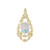 9K AAA Welo Opal Gold Pendant (de Melo)