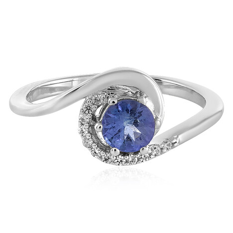 Anello in argento con Tanzanite