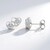 Orecchini in argento con Diamante PK (J)