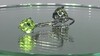 Pendientes en plata con Peridoto