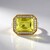 Anello in argento con Quarzo Ouro Verde (Dallas Prince Designs)