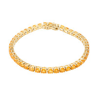 Bracelet en or et Opale de Feu du Mexique (CUSTODANA)