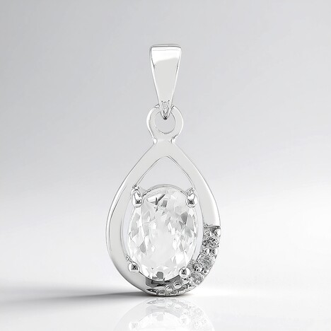 Ciondolo in argento con Zircone
